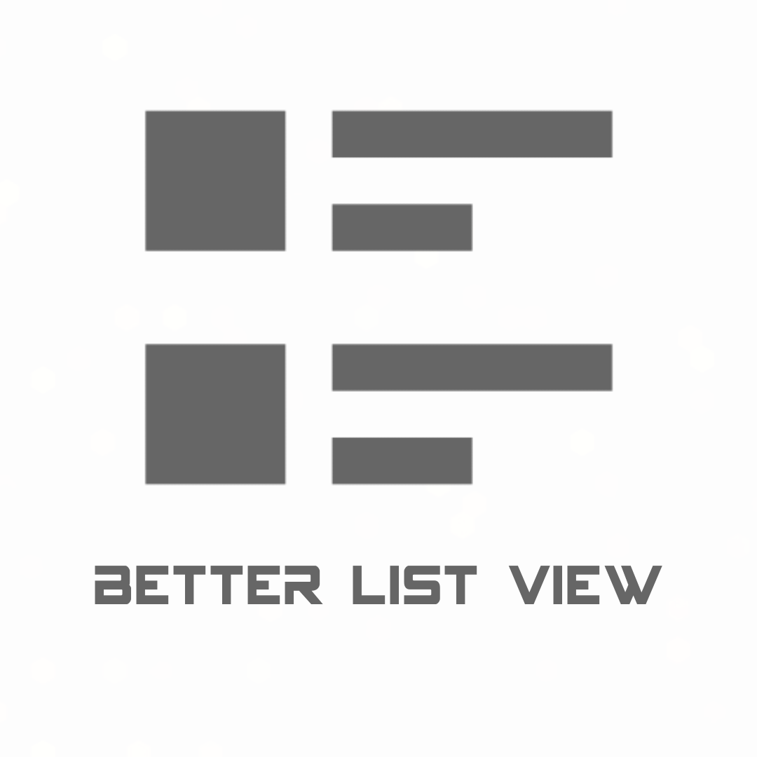 Better List View Logo